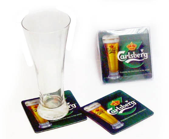 מוצרי פרסום עם לוגו למועדונים,תחתיות לכוס עם מיתוג לוגו פרסומי