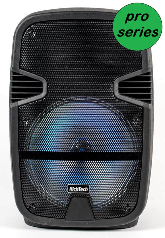 בידורית קריוקי ניידת   Richtech RT12 pro 12 