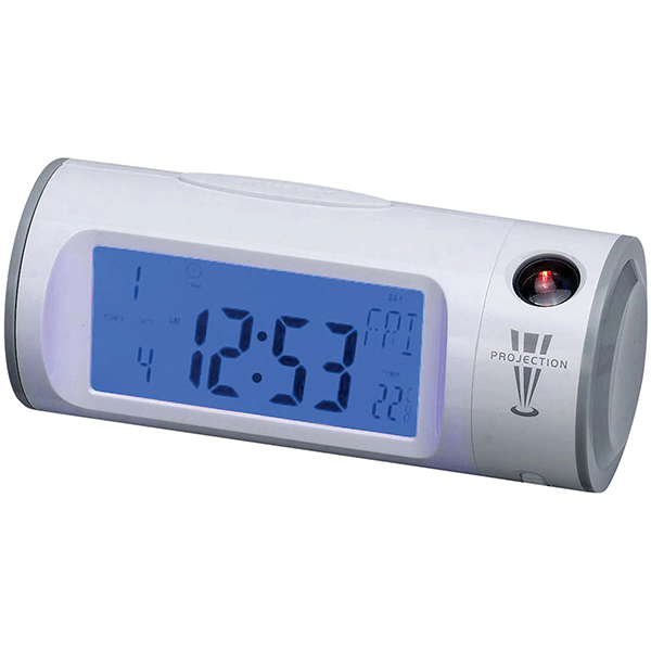 שעון מקרין על התקרה