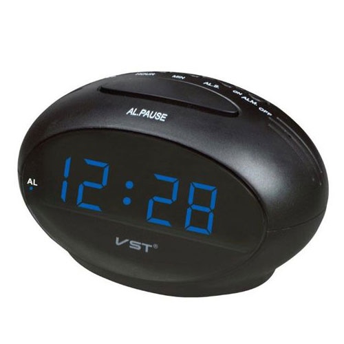 שעון מעורר ספרות כחולות