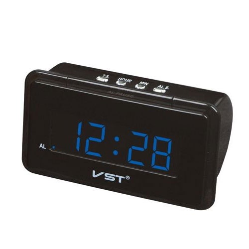 שעון מעורר ספרות כחולות