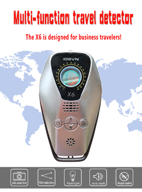 גילוי מצלמות נסתרות למטייל ועוד