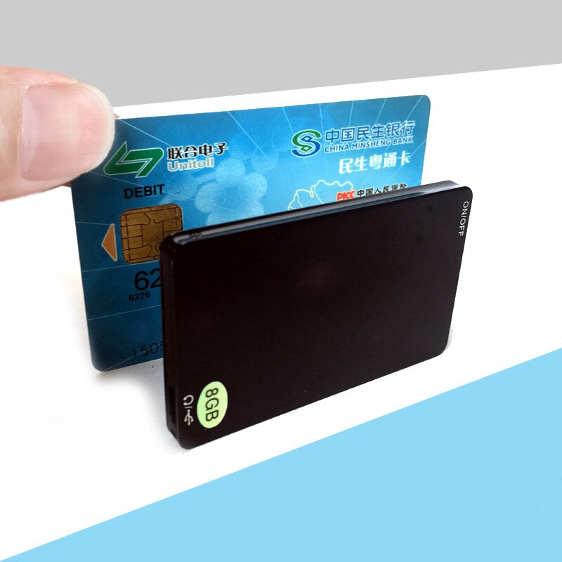 מקליט קול שטוח