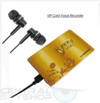 מכשיר הקלטה בצורת כרטיס אשראי