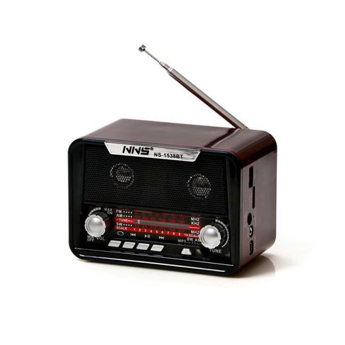 רמקול בלוטוס משולב עם רדיו