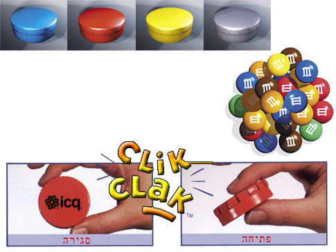 סוכריות בקופסת פח תיק תק