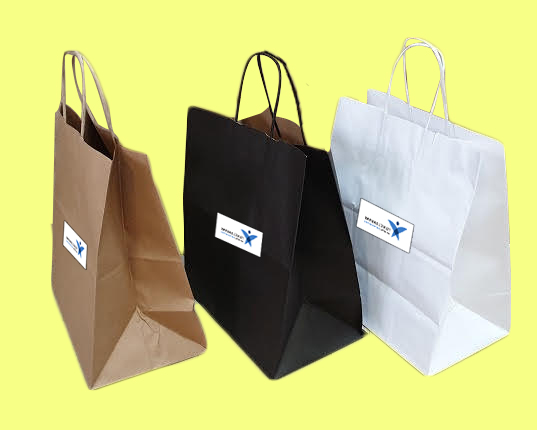 שקיות נייר עם לוגו | שקיות קרטון ממותגות 
