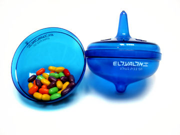 סביבון פלסטיק למילוי | סביבון ממתקים לחנוכה