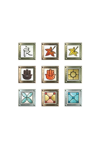 אריחים מעוצבים לדלת