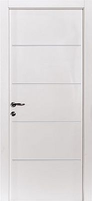 דלת פנים - דלת שלייפ לק עם חריטות לרוחב הדלת