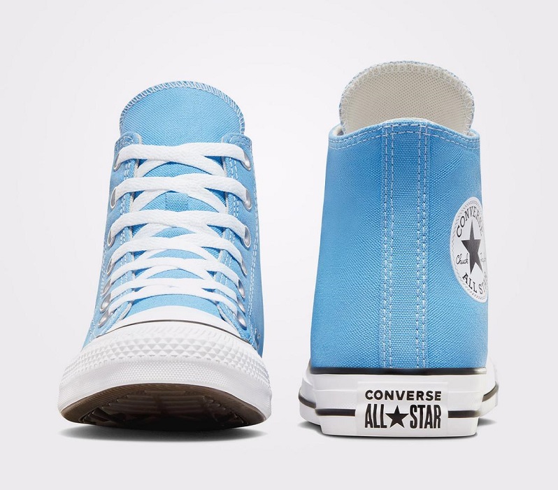 נעלי אולסטאר תכלת גבוה נשים | Converse Light Blue