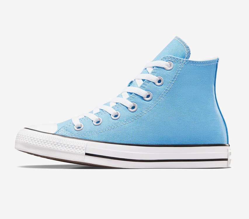 נעלי אולסטאר תכלת גבוה נשים | Converse Light Blue