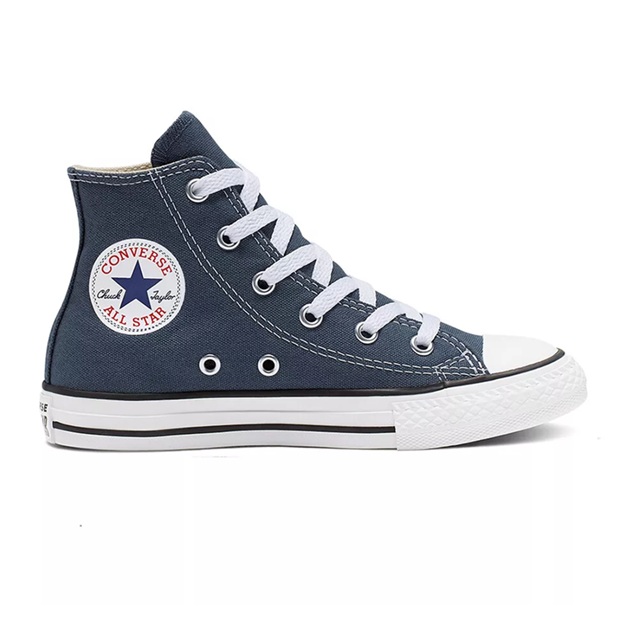 נעלי אולסטאר ילדים ילדות כחול גבוה Converse Navy