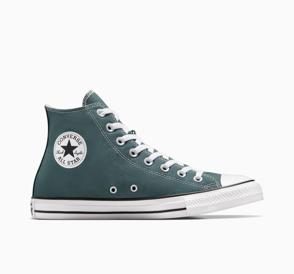 נעלי אולסטאר ירוק כהה גבוה נשים גברים | Converse True Nature