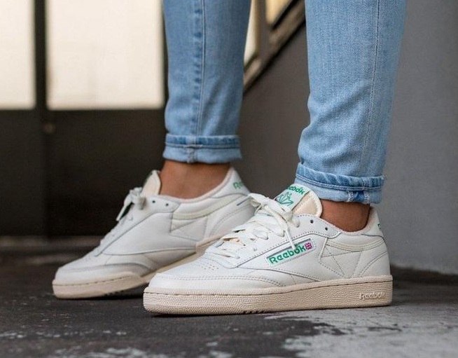 נעלי סניקרס ריבוק וינטג יוניסקס | Reebok Club C 85 Vintage