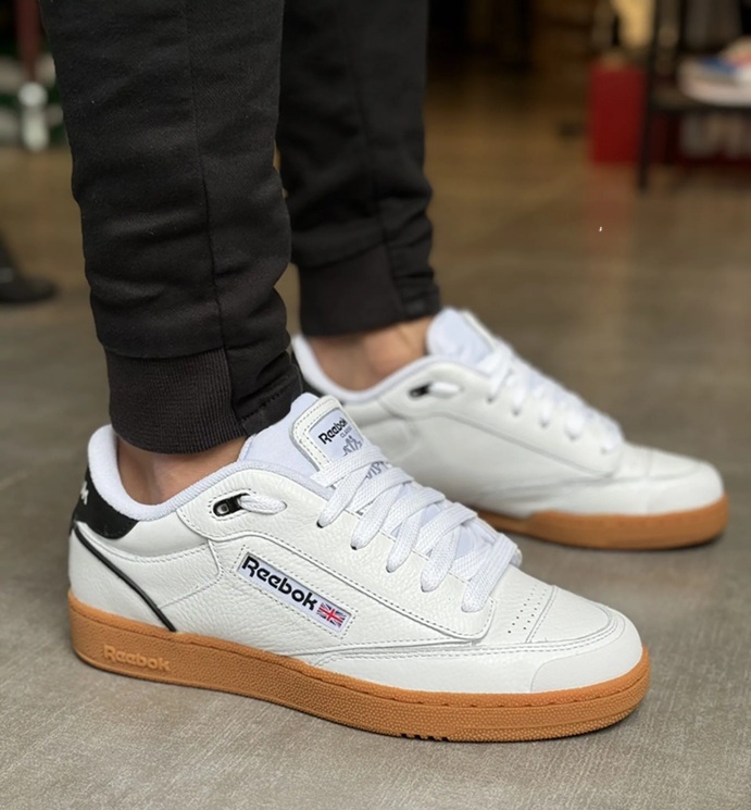 נעלי ריבוק סניקרס אופנה גברים | Reebok Club C Bulc