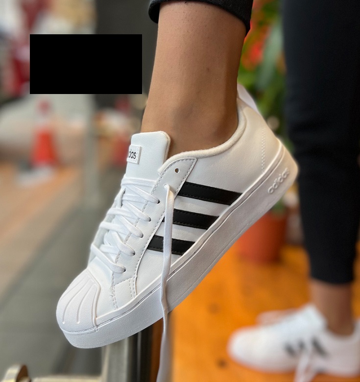 four striped adidas