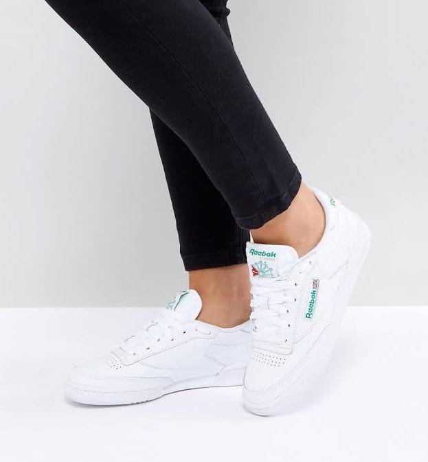 נעלי ריבוק אופנה נשים גברים Reebok Club C 85