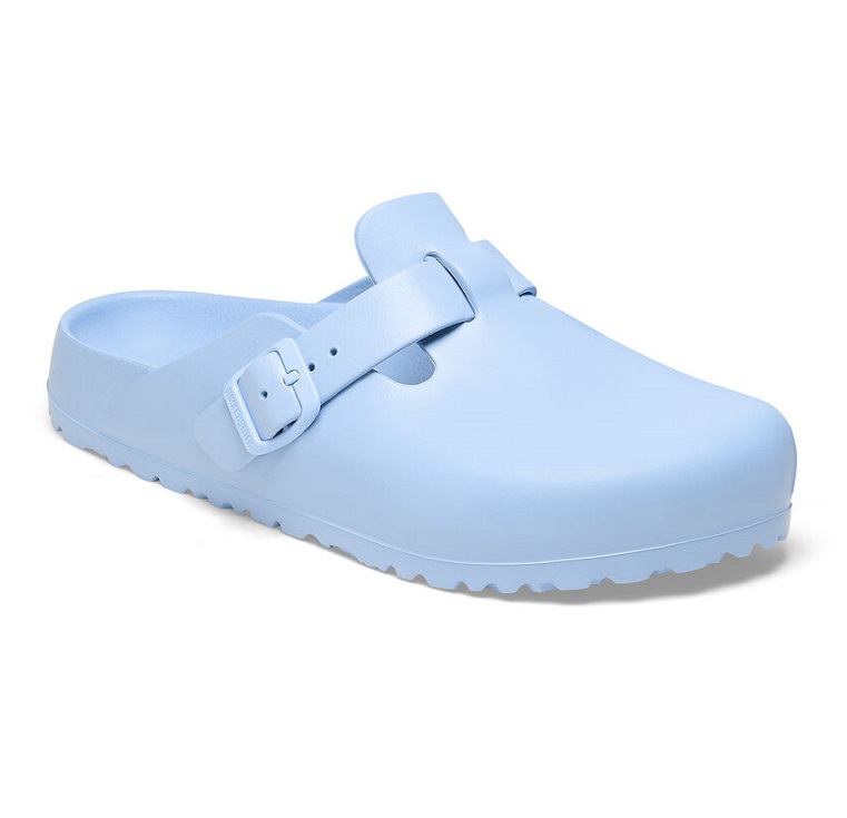 כפכף בירקנשטוק בוסטון תכלת | Birkenstock Boston Eva Dusty Blue