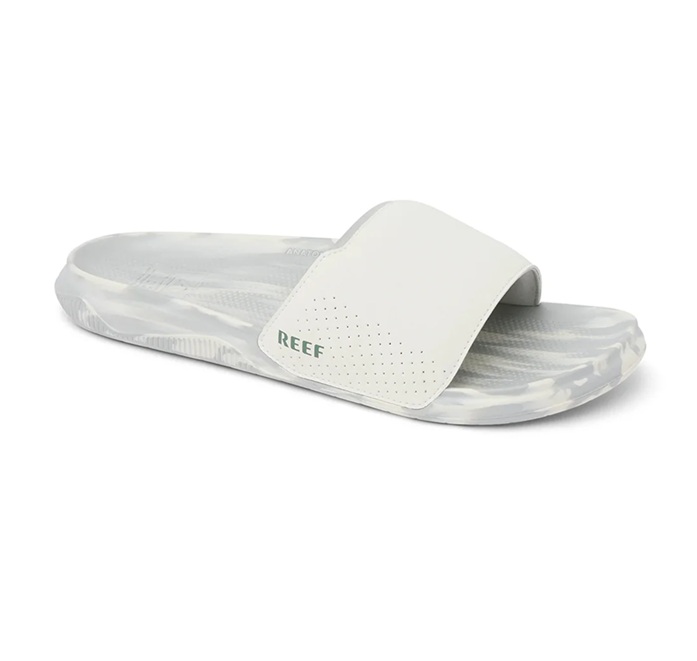 כפכפי ריף גברים | Reef TaileSlide White Grey Marble