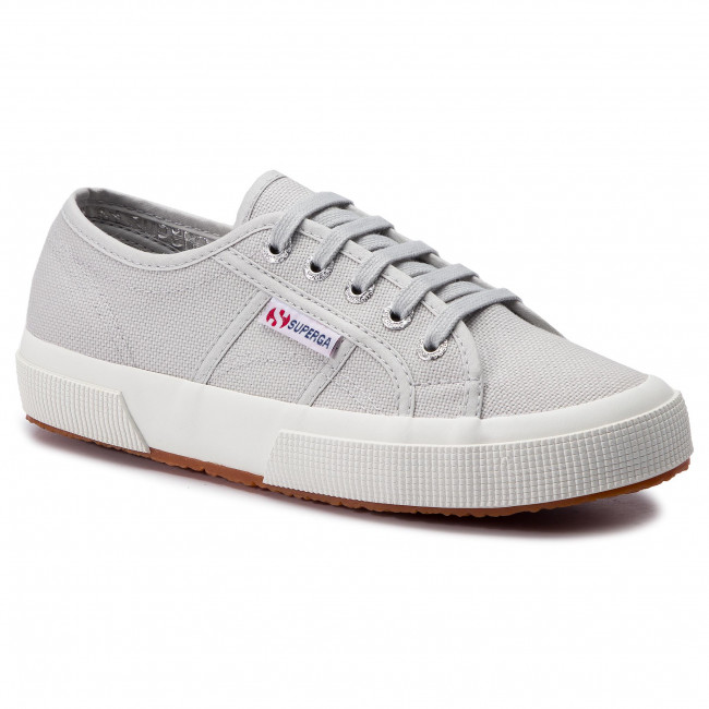 נעלי סופרגה אפור בהיר נשים גברים Superga Grey Ash