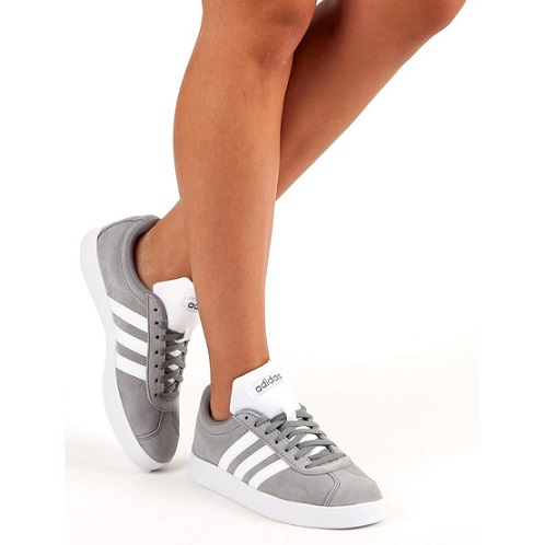 נעלי אדידס אופנה נשים נוער Adidas VL Court 2.0
