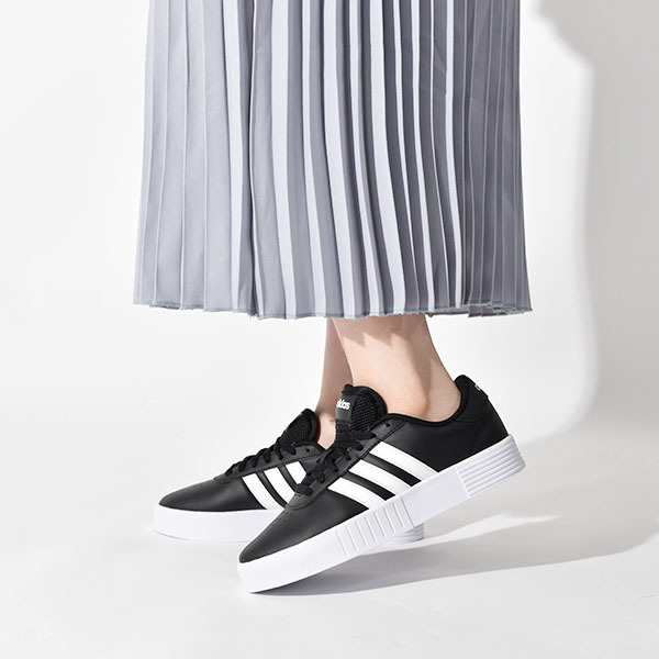 נעלי אדידס אופנה פלטפורמה נשים Adidas Court Bold
