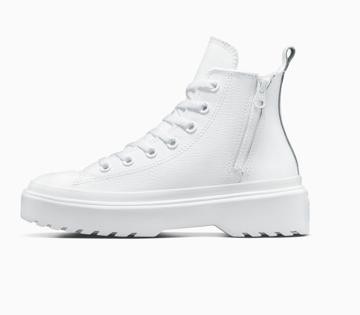 נעלי אולסטאר פלטפורמה עור נשים | Converse Lugged Platform Leather