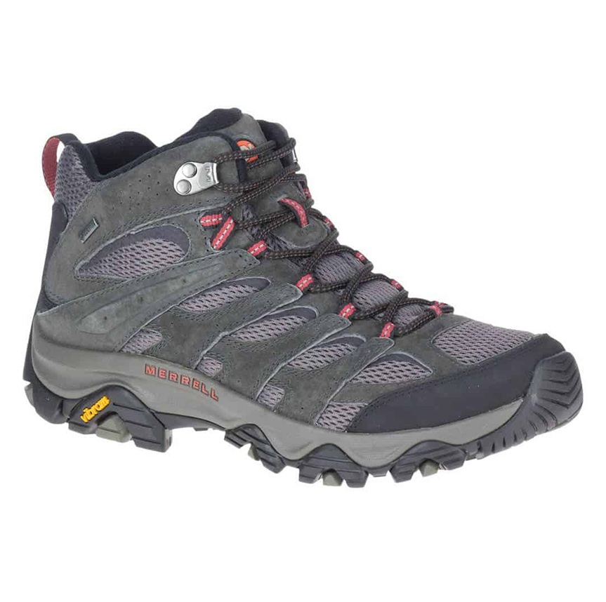 נעלי מירל גבוהות טיולים עמיד במים גברים | Merrell Moab 3 Mid Gore-Tex