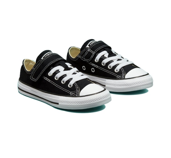 נעלי אולסטאר ילדים סקוץ נמוך שחור | Converse 1V Easy on Black