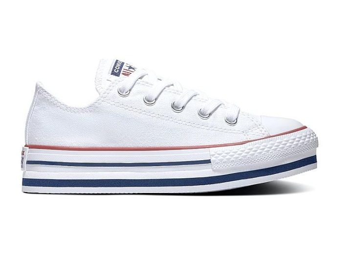 נעלי אולסטאר פלטפורמה נמוכות ילדות | Converse Platform Kids