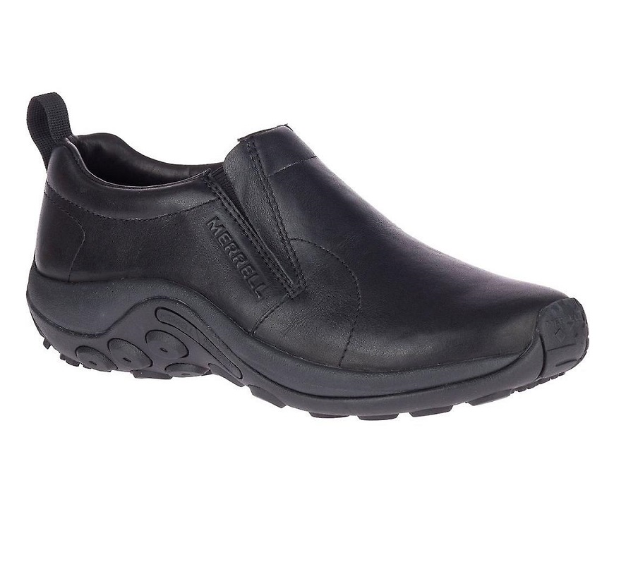 נעלי מירל ללא שרוכים גברים | Merrell Jungle Moc Leather