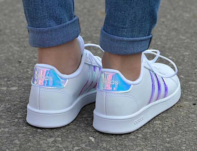 נעלי אדידס אופנה נשים נוער Adidas Grand Court