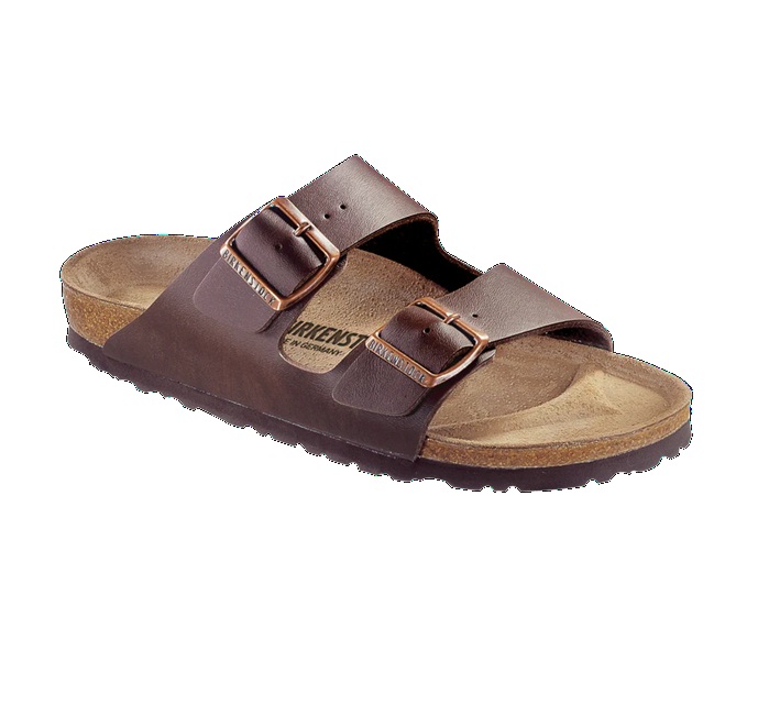 כפכף בירקנשטוק חום כהה נשים גברים | Birkenstock Arizona Dark Brown