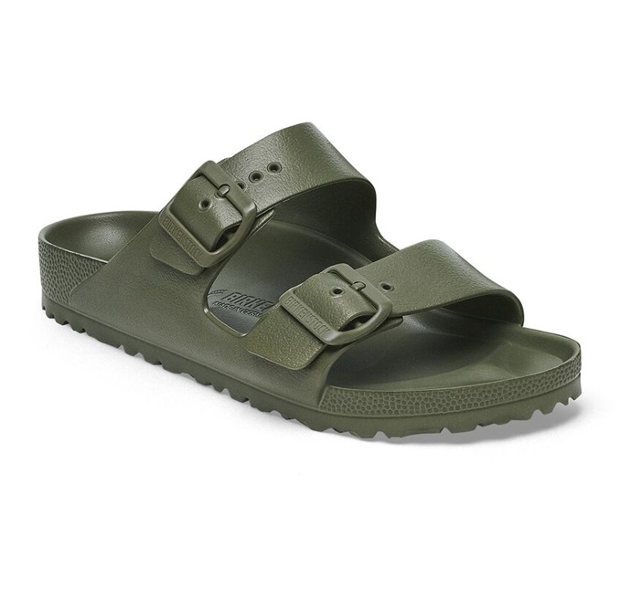 כפכף בירקנשטוק נשים גברים חאקי | Birkenstock Arizona EVA Khaki