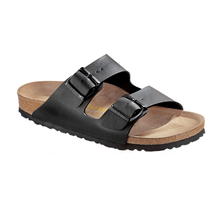 כפכף בירקנשטוק שחור נשים גברים Birkenstock Arizona Black