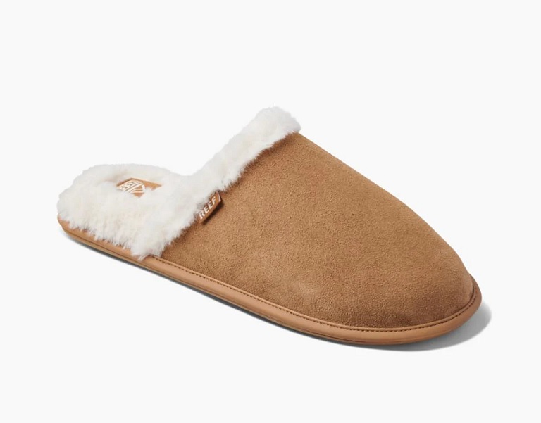 כפכפי חורף לנשים ריף | Reef Cozy Slipper Cognac