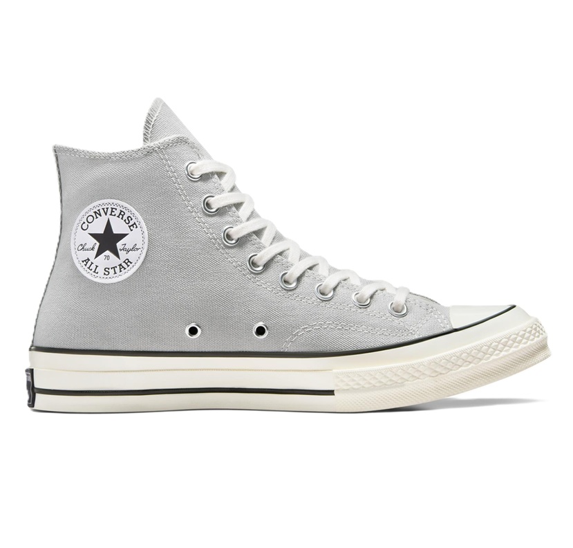 נעלי אולסטאר צאק 70 אפור בהיר גבוה גברים | Converse Chuck 70 High