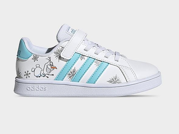 נעלי אדידס פרוזן תינוקות ילדים Adidas Grand Court Frozen Olaf