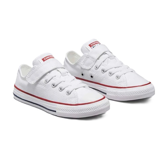 נעלי אולסטאר ילדים סקוץ נמוך לבן | Converse 1V Easy on White