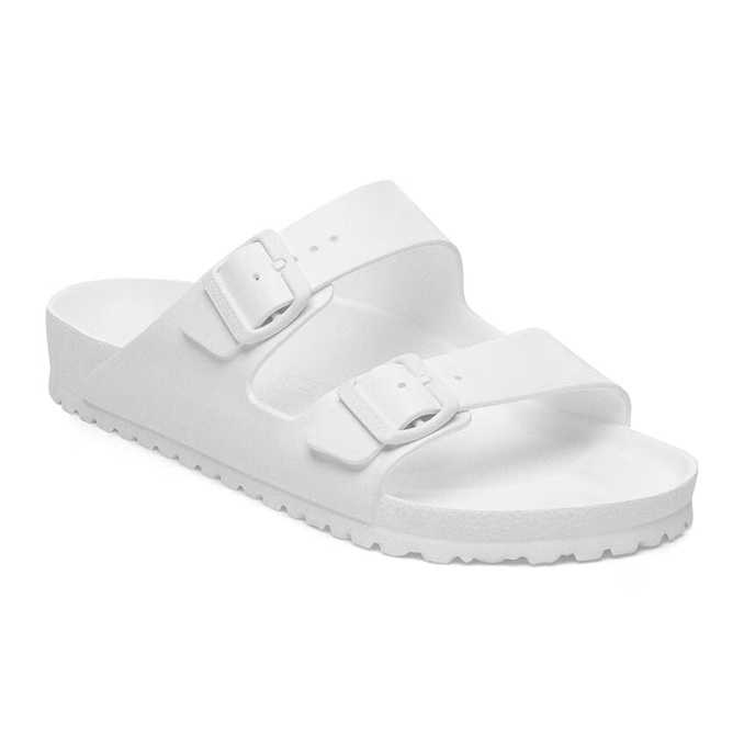 כפכף בירקנשטוק נשים גברים | Birkenstock Arizona EVA White