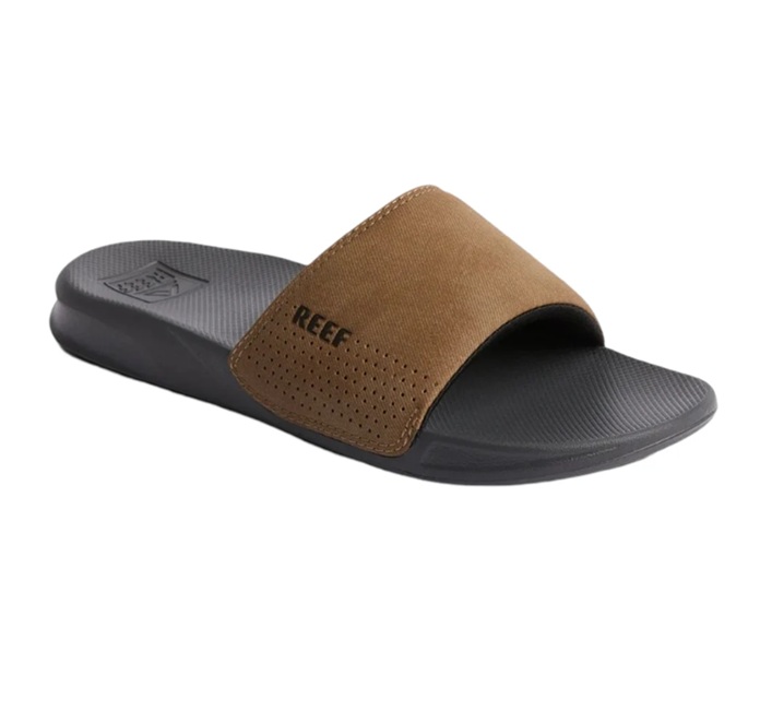 כפכף ריף גברים | Reef One Slide Grey Tan