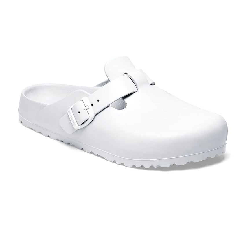 כפכף בירקנשטוק בוסטון לבן | Birkenstock Boston Eva White