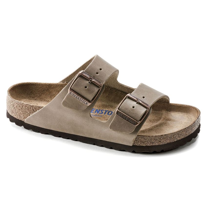 כפכף בירקנשטוק עור חום טבק גברים | Birkenstock Arizona Tabacco Brown