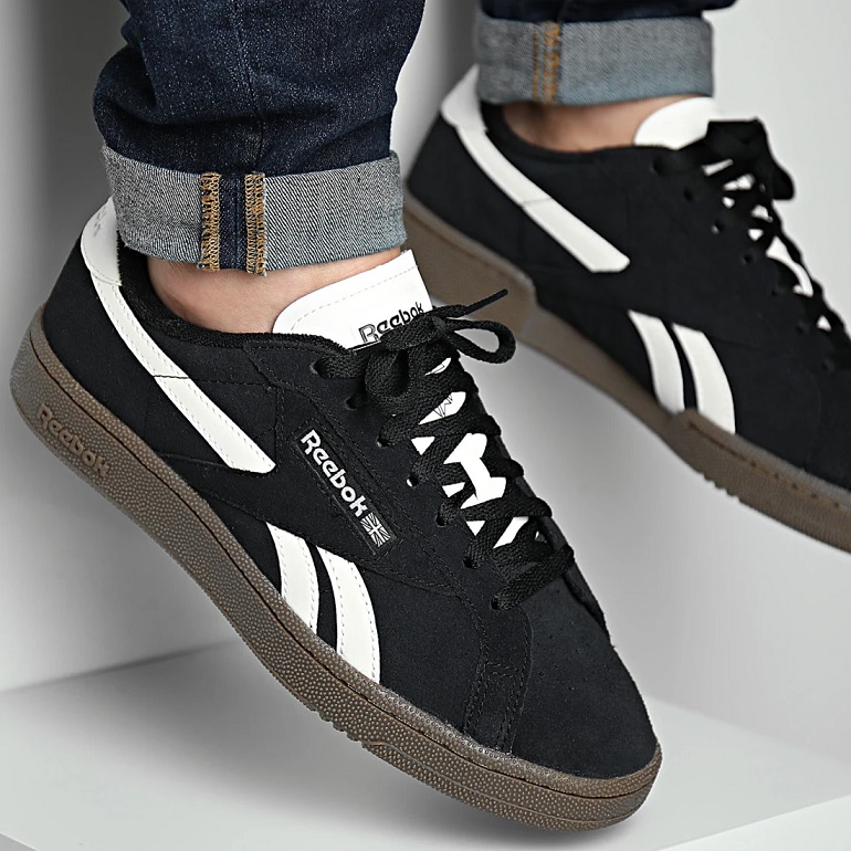 נעלי ריבוק סניקרס נשים גברים | Reebok Club C Grounds UK