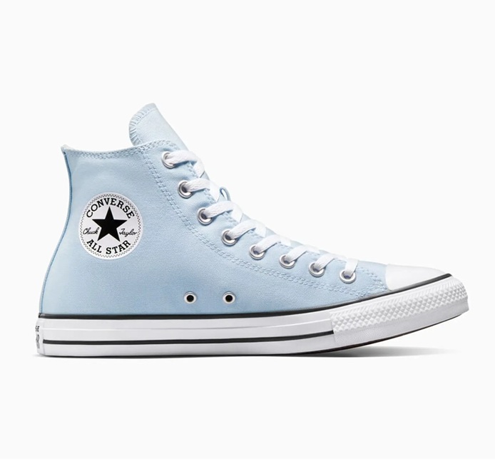 נעלי אולסטאר תכלת בהיר גבוה נשים | Converse Blue Supuermoon