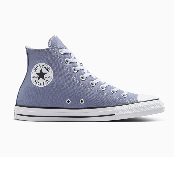 נעלי אולסטאר כחול אפור בהיר גבוה נשים | Converse Stingray Grey