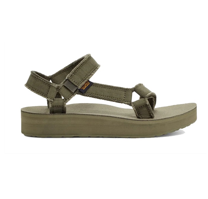 סנדלי נשים | Teva Midform Universal Canvas Olive