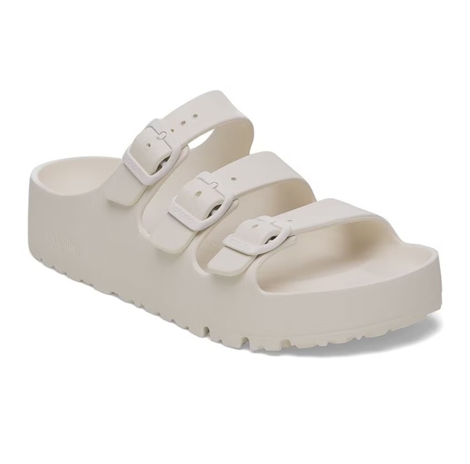 כפכף בירקנשטוק פלטפורמה פלורידה שמנת | Birkenstock Florida Flex Platform EVA Eggshell
