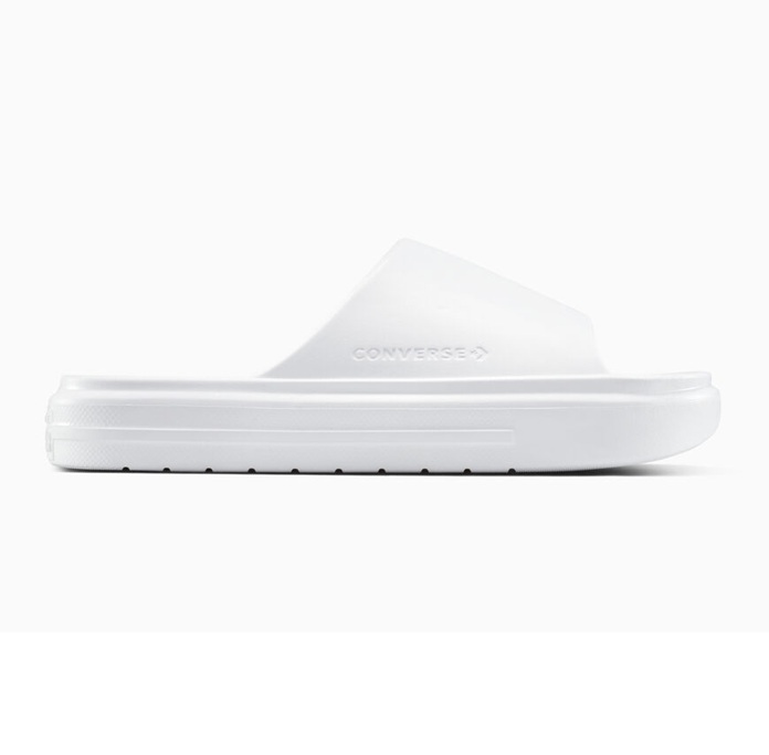 כפכף אולסטאר נשים גברים | Converse Essential Slide White